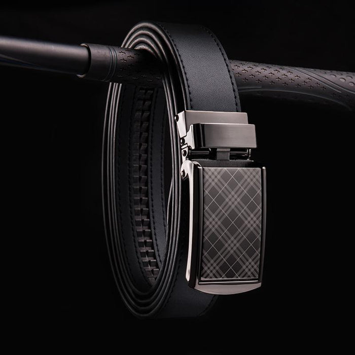 White Golf Belt