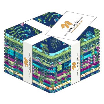 Wild Fat Quarter Stack, Northcott 15 Fat Quarter Fabrics