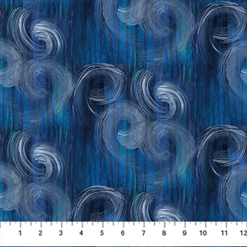 Wild Night Midnight Mauve Fabric 40064-89, Northcott