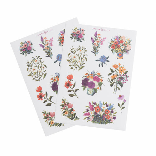 Stickers: Wildflowers - Archer and Olive