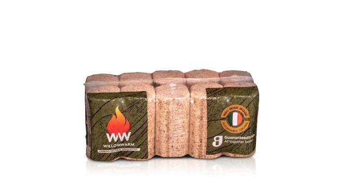 Willow Warm Wood Briquette - 10 Pack