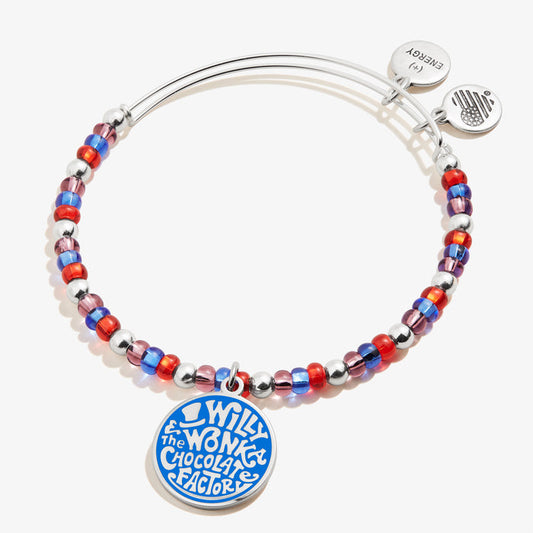 Willy Wonka Chocolate Factory' Beaded Charm Bangle