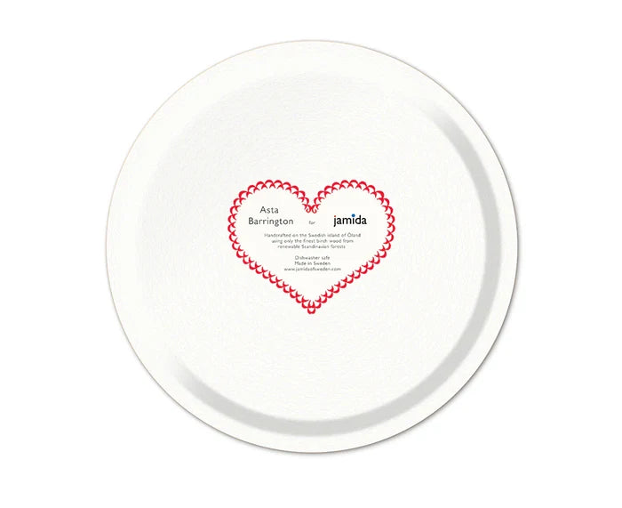 WINE O CLOCK ROUND TRAY 31CM