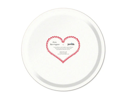 WINE O CLOCK ROUND TRAY 31CM