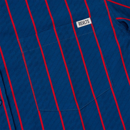 RSVLTS RSVLTS Short Sleeve Shirt Club Collection "Blue Pin"_ KUNUFLEX Short Sleeve Shirt Club Collection "Blue Pin"_ KUNUFLEX Short Sleeve Shirt