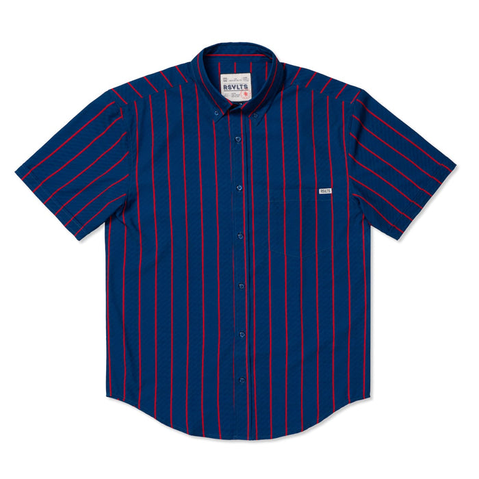 RSVLTS RSVLTS Short Sleeve Shirt Club Collection "Blue Pin"_ KUNUFLEX Short Sleeve Shirt Club Collection "Blue Pin"_ KUNUFLEX Short Sleeve Shirt