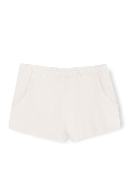 Product photo of the Women's Lounge Shorts in Oat on a white background