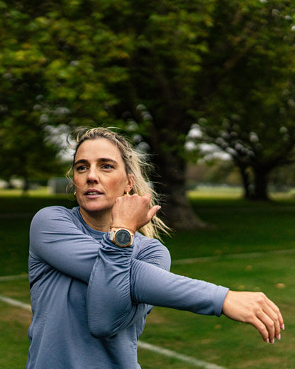 Women's Seeker Fleece Long Sleeve Top - Dark Haze