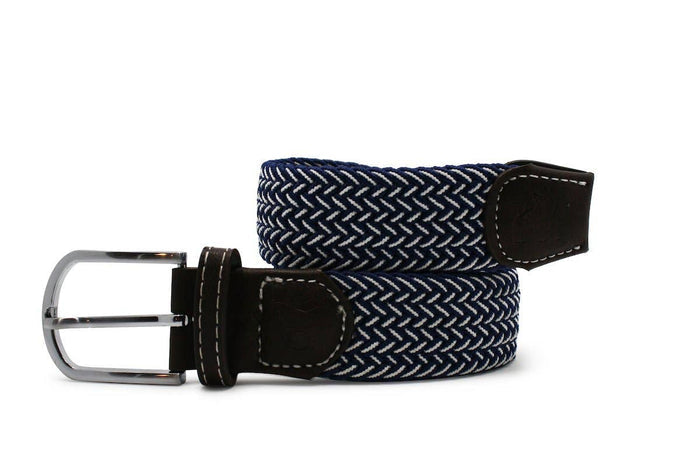 Woven Belt - Navy Fine Weave