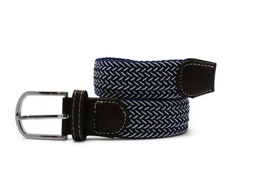 Woven Belt - Navy Fine Weave