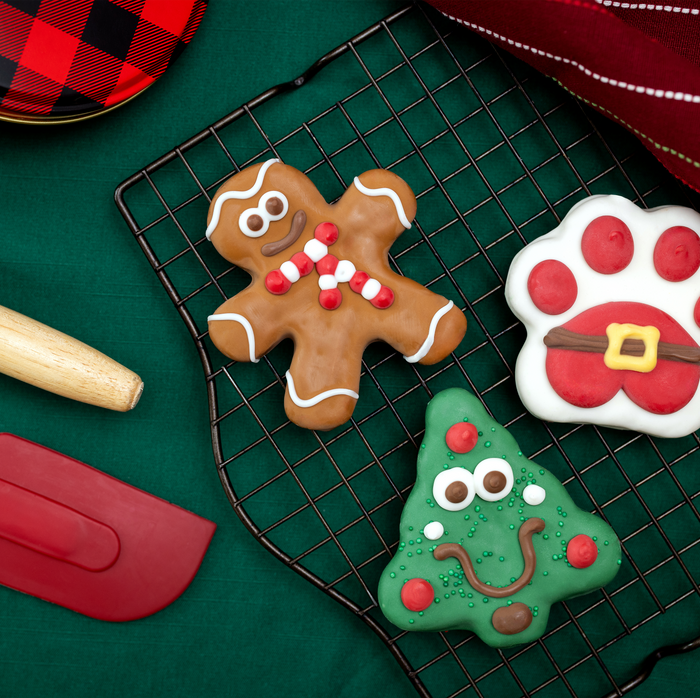 Wufers Christmas Dog Cookie Box