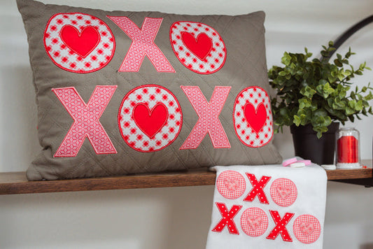 XO Appliqué (Downloadable Machine Embroidery Pattern)