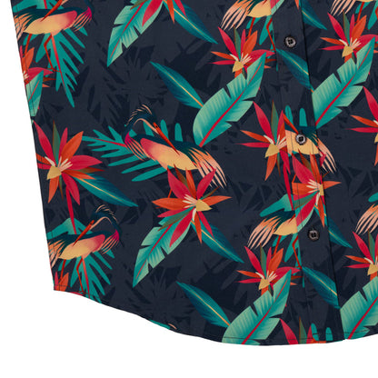 RSVLTS RSVLTS Wild Things "Heron"_ KUNUFLEX Short Sleeve Shirt Wild Things "Heron"_ KUNUFLEX Short Sleeve Shirt