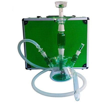Zahrah All Glass Hookah With Case (Wholesale)