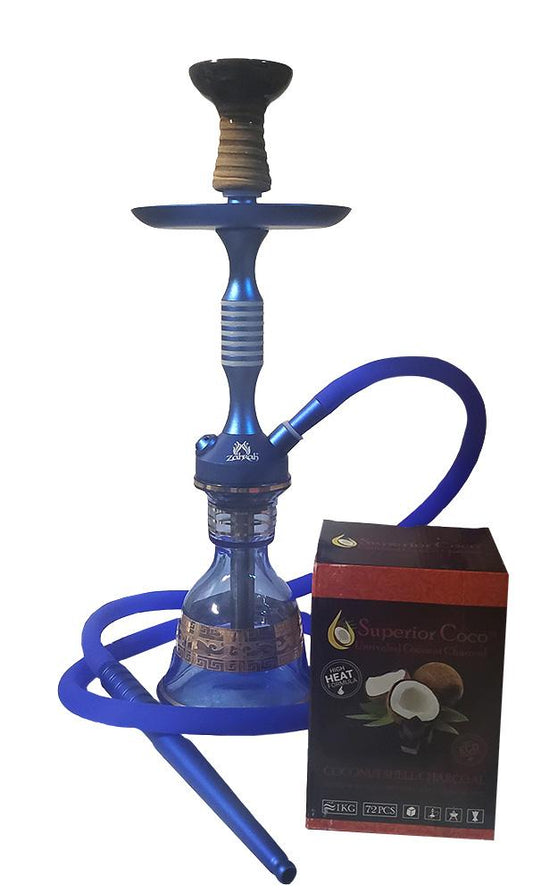 Zahrah Ringer Mini Complete Hookah Set (Wholesale)