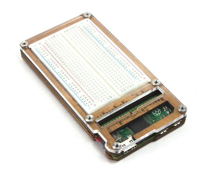 Zebra Zero Plus Raspberry Pi Zero Case - Wood by C4 Labs - The Pi Hut