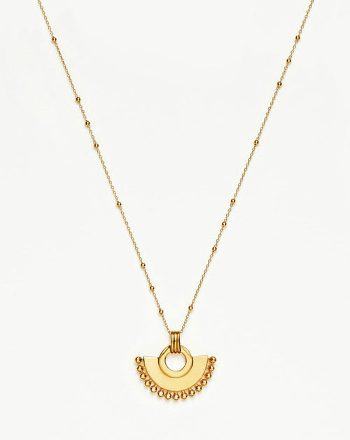 Zenyu Fan Necklace | 18ct Gold Plated Necklaces Missoma