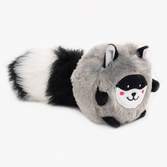 Pet Palette Distribution - ZippyPaws Bushy Throw - Raccoon - Dog.Dog.Cat.