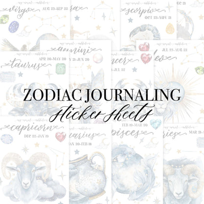 Zodiac Journaling